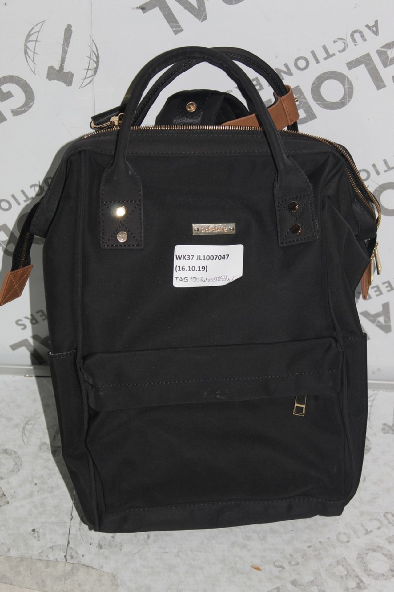 BaBaBing Black Children's Changing Bags RRP £50 Each (RET00378534) (Public Viewing and Appraisals