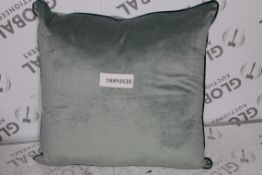 Paoletti Meridan 55 x 55cm Mint Teal Designer Scatter Cushions RRP £65 Each (14895) (Public