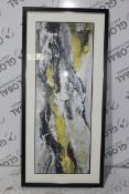 Glen Mist By Artist Caroline Ashwood Designer Wall Art Picture RRP £90 (3147960) (Public Viewing and