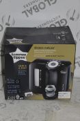 Boxed Tommee Tippee Closer to Nature Perfect Preparation Bottle Warming Station Black Edition RRP £