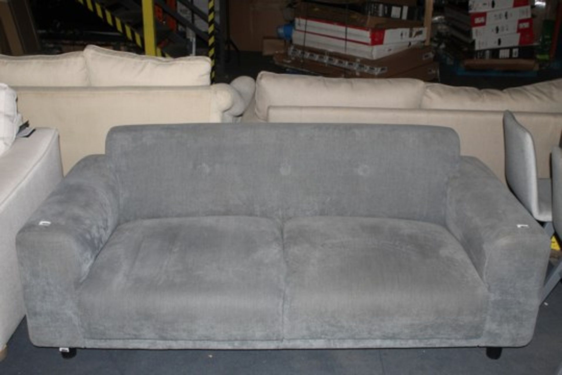 Studio Grey 2 Seater Living Room Sofa RRP £599 (Public Viewing and Appraisals Available)