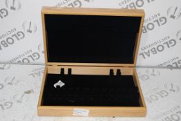 Boxed Arthur Price Solid Wooden Oak Cutlery Canteen RRP £100 (3128946) (Public Viewing and