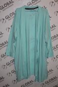 Box to Contain 18 Brand New Ladies Duck Egg Blue Pretty Secrets Lounging Wraps Combined RRP £468