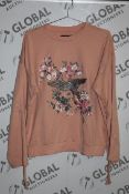 Box to Contain 35 Brand New Size XS Rose Blush Pink Ladies Jumpers Combined RRP £875 (£25 Each)