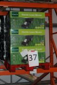 Pallet to Contain 9 Gardenline Electric Lawn Mowers Combined RRP £450