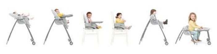 Boxed Joie 6in1 Multi Chair to Mini Table RRP £120 (3240140) (Public Viewing and Appraisals