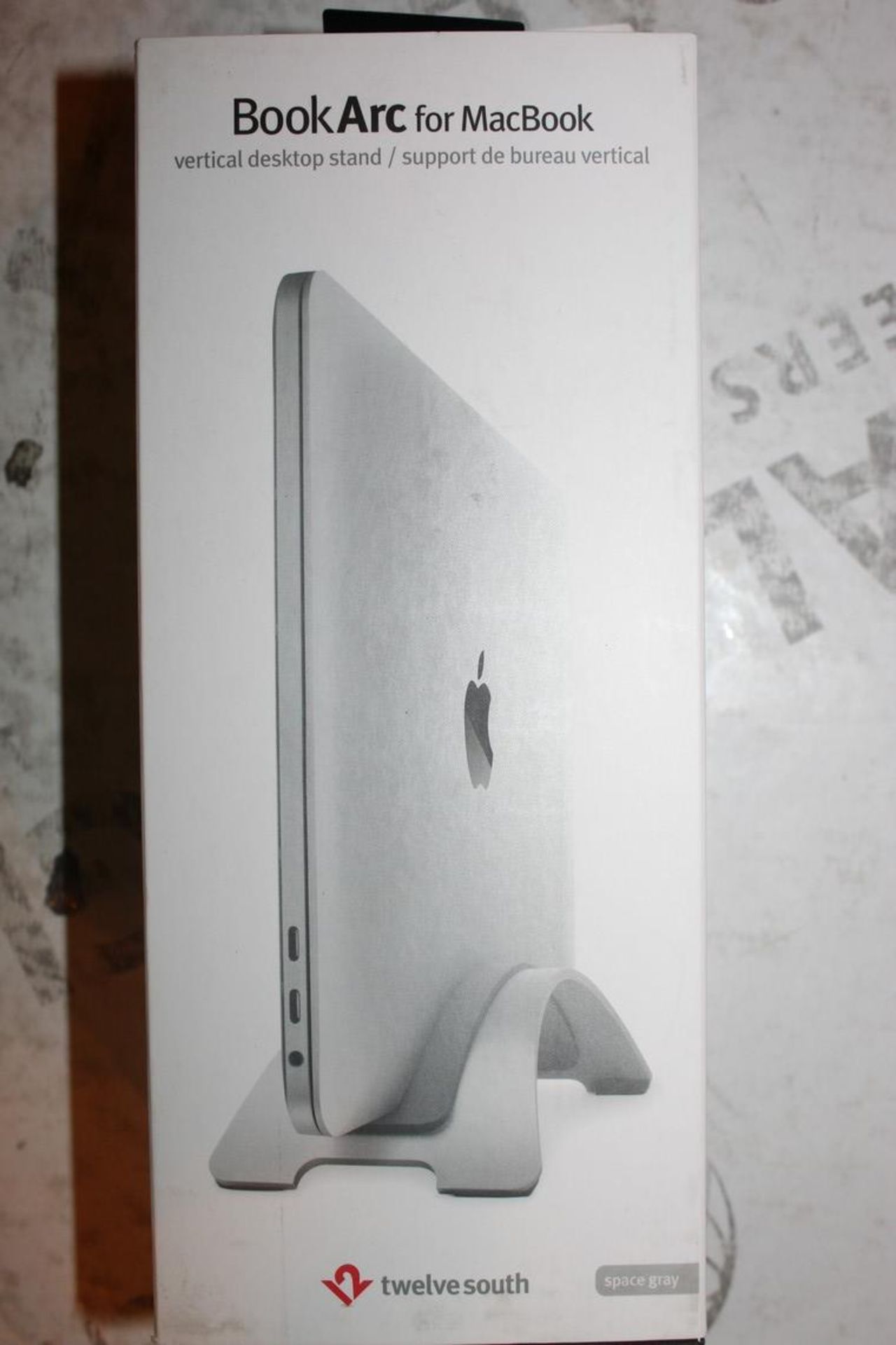 Boxed Brand New 12 South Space Grey MacBook Vertical Desktop Stand RRP £49.99