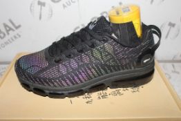 Lot to Contain 2 Boxed Brand New Pairs of One Mix Sizes EU40 Mysterious Black Running Shoes Combined