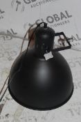 Boxed Black 1 Light Ceiling Light RRP £75 (13625) (Public Viewing and Appraisals Available)