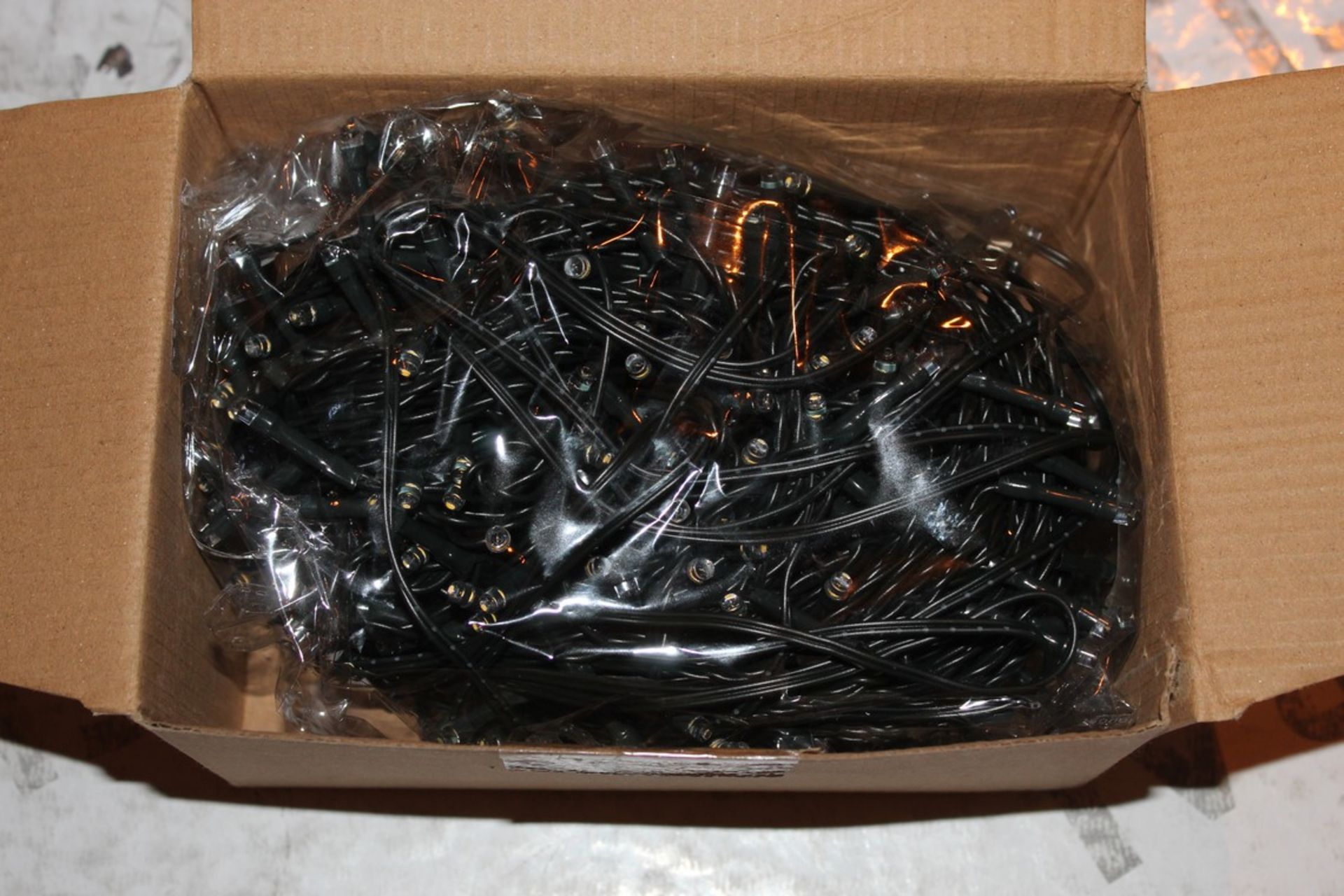 Lot to Contain 5 Boxed Brand New G40 Globo Sets of LED String Lights (Perfect Choice For Your