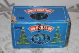 Lot to Contain Approx. 50 Packs of Multi Function 100 Light Rovtop String Lights Combined RRP £350