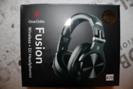 Lot to Contain 2 Boxed Assorted Brand New Pairs of One Audio and Fusion and Fusion A7 Combined