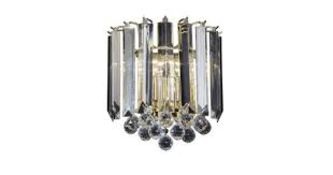 Lot to Contain 2 Boxed Endon Jazmyne Flush Lights in Chrome Effect Plated Combined RRP £55 (Public