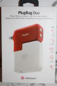 Boxed Brand New 12 South Plug Bug Duo iPhone/iPad Dual Charger Plus MacBook Travel Adapter RRP £49.