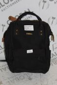 BaBaBing Black Children's Nursery Changing Bags RRP £50 Each (3241595)(RET00022991) (Public