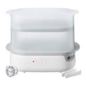 Boxed Tommee Tippee Super Steam Advanced Electric Steam Sterilizer RRP £50.00 (Retoo554090) (