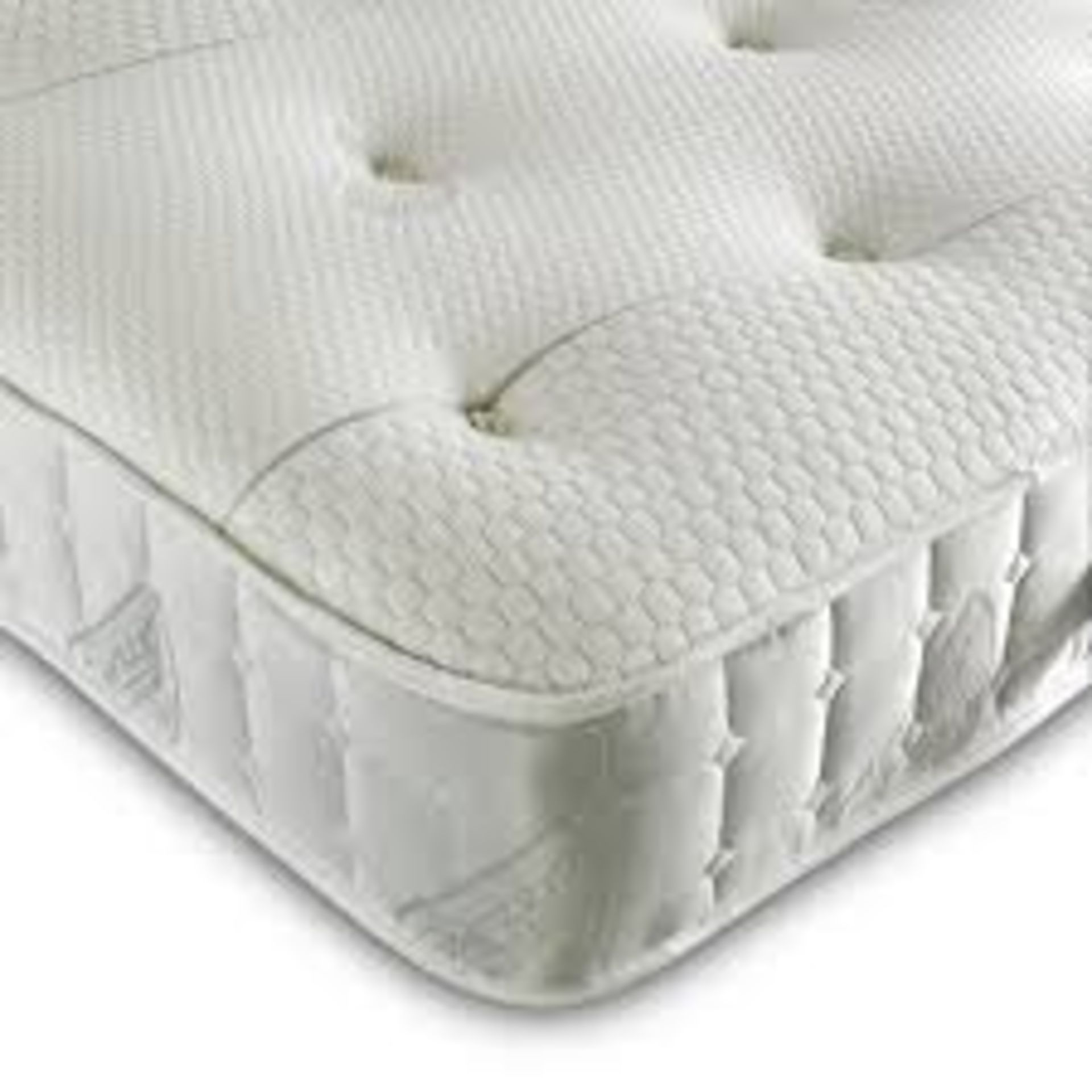 Boxed Super King-size Memory Coil Mattress RRP £180 (15408) (Public Viewing and Appraisals