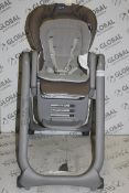 Unboxed Chicco Grade B Highchair RRP £140 (3413621) (Public Viewing and Appraisals Available)