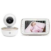 Boxed Motorola 5Inch Portable Digital Baby Monitor Set RRP £180 (3342995) (Public Viewing and
