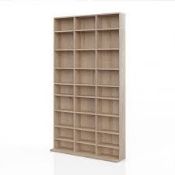 Boxed Oscar Store CD Shelf RRP £85 (15754) (Public Viewing and Appraisals Available)