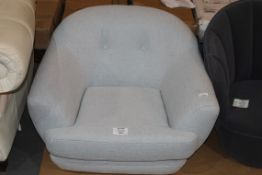 Hykkon Tub Chair RRP £310 (No Legs)(16014) (Public Viewing and Appraisals Available)