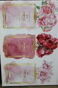 Chanel No.o5 Set of 3 Perfume Canvas Wall Art RRP £50 (10871) (Public Viewing and Appraisals