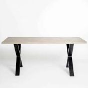 Boxed DI Designs Pershore Dining Table RRP £1020 (15872) (Public Viewing and Appraisals Available)