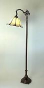 Boxed Audubon Tiffany Floor Lamp RRP £145 (16049) (Public Viewing and Appraisals Available)