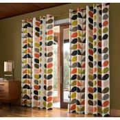 Brand New Pair of Orla Kiely Multi Stem Curtains RRP £55 (3353452) (Public Viewing and Appraisals