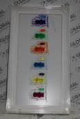 Shh Interiors 1 Wall Jellybaby Framed Hanging Picture RRP £185 (Pallet No 10871) (Public Viewing and