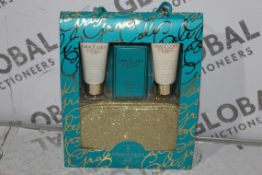 Brand New Grace & Cole Collection Sea Salt, Lemon Grass & Amber 4 Piece Gift Set Includes