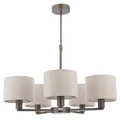 Boxed Endon Lighting Dailey 5 Light Ceiling Light Pendant RRP £120 (10060) (Public Viewing and