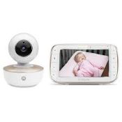 Boxed Motorola 5Inch Portable Digital Baby Monitor Set RRP £160 (3036243) (Public Viewing and