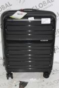 American Tourister Sunside 55x40x20cm Hard Shell Cabin Bag RRP £78 (336335) (Public Viewing and