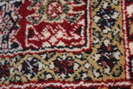 Oriental Dark Red Designer Floor Rug RRP £145 (Public Viewing and Appraisals Available)