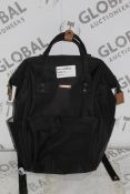 Assorted BabaBing Black Nursery Changing Bags RRP £50 Each (Retoo212366) (Retoo556530) (Public