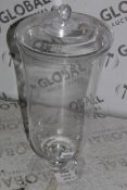 Large Glass Bon Bon Jar RRP £40 (15315) (Public Viewing and Appraisals Available)