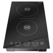 Boxed Stella Dual Zone Portable Touch Control Induction Hob RRP £120 (15723) (Public Viewing and