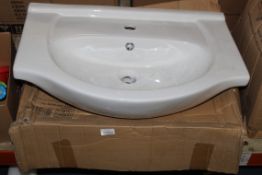 Ceramic Sink Unit RRP £145 (12954) (Public Viewing and Appraisals Available)