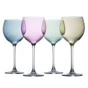 Boxed Set of 4 Lsa Wine Glasses RRP £60 (RET00319697) (Public Viewing and Appraisals Available)