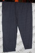 Lot to Contain 12 Brand New Twin Pack Navy and Charcoal Lounging Pants in Assorted Sizes RRP £25.