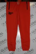 Lot to Contain 20 Brand New Pairs of Ijeans Original Denim Orange Zip Pocket Trousers in Assorted