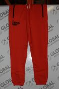 Lot to Contain 20 Brand New Pairs of Ijeans Original Denim Orange Zip Pocket Trousers in Assorted