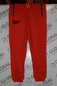Lot to Contain 20 Brand New Pairs of Ijeans Original Denim Orange Zip Pocket Trousers in Assorted
