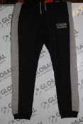 Lot to Contain 33 Brand New Pairs of Ijeans Original Denim Black and Grey Lounging Pants in Assorted