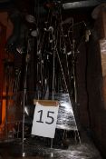 Lot to Contain Approx. 15 Assorted Floor Standing Lamps to Include Huxley, Barrington, Yada and