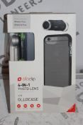 Lot to Contain 2 Boxed Ollo Clip 4in1 Photo Lense and Case Sets for iPhone 6+ and 6s Combined RRP £