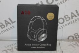 Boxed Set of A10 Active Noise Cancelling Headphones RRP £59.99