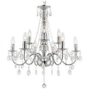 Boxed Globo Chandelier Style Ceiling Light RRP £105 (15155) (Public Viewing and Appraisals