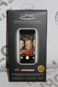 Lot to Contain 2 Lumee iPhone 6+ Cases With Professional Lighting For The Perfect Selfie Combined